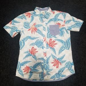 Vans Floral Button Up Shirt